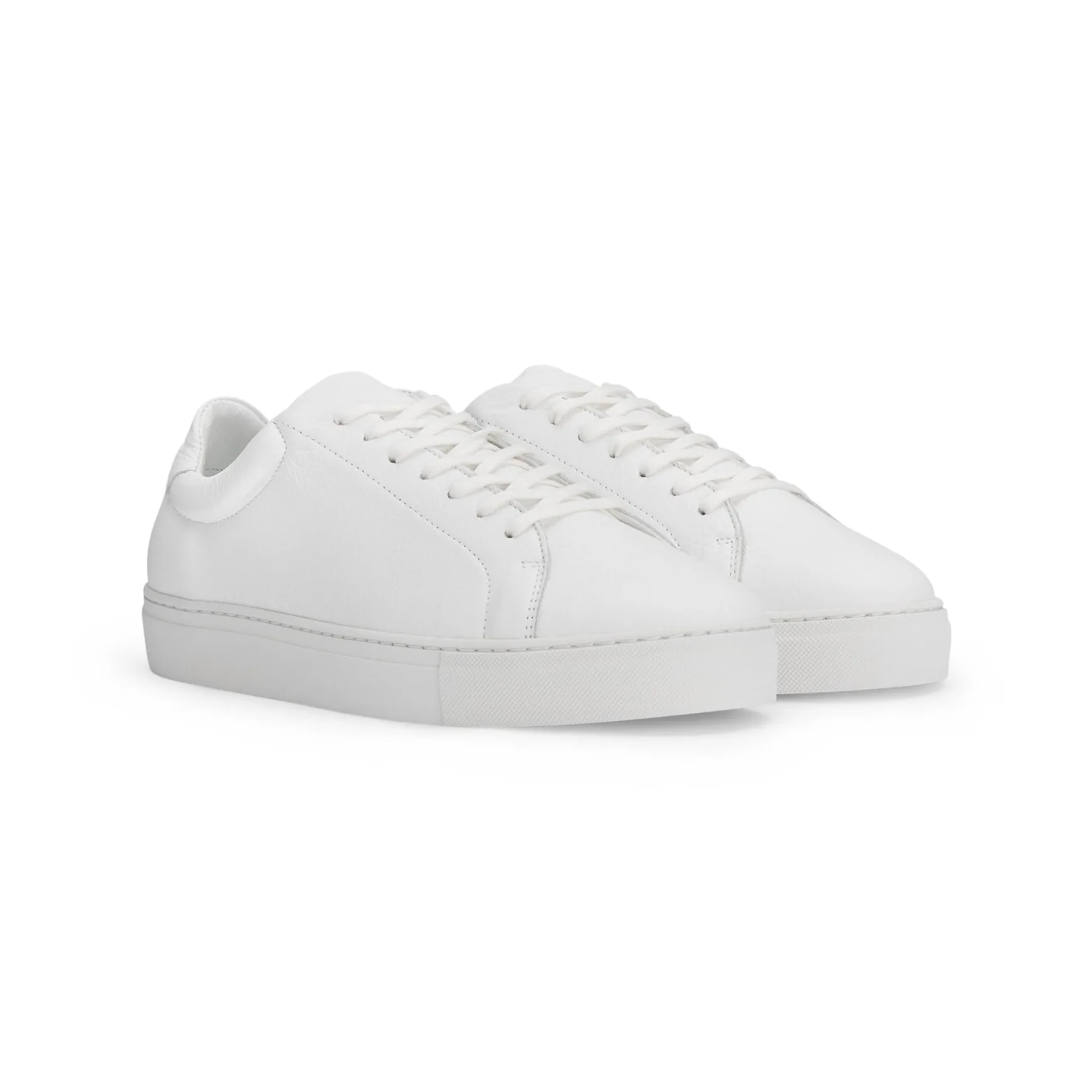 Sneaker 1 Leather Seta White