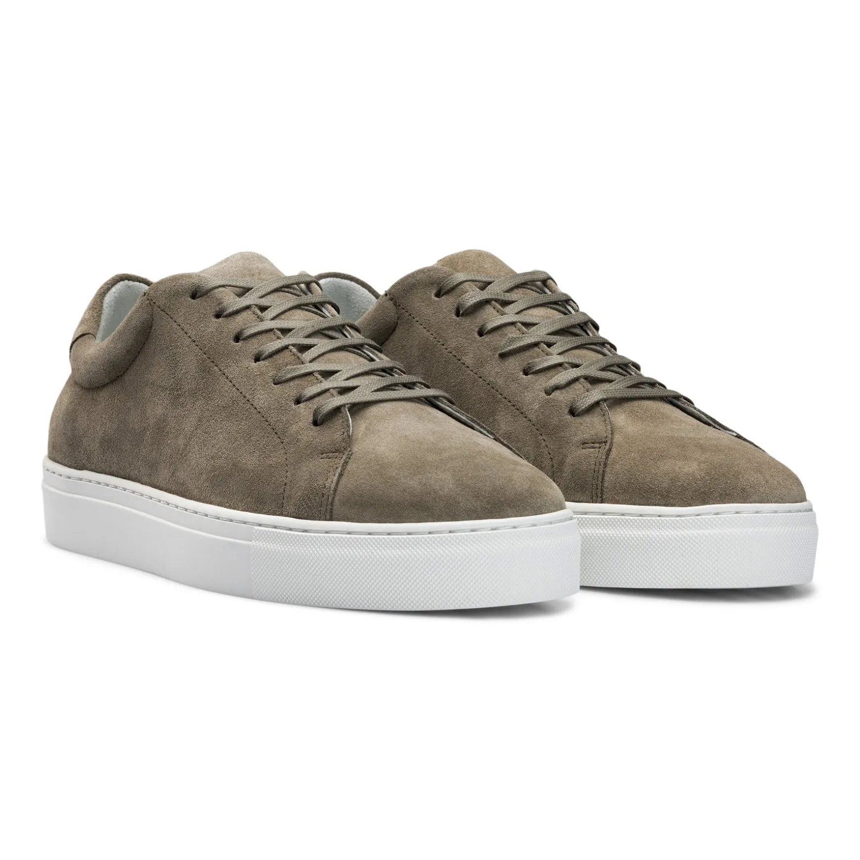 Sneaker 1 Suede Dark Green