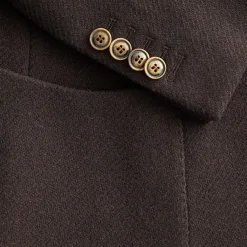 Soft Lambswool Jacket Brown