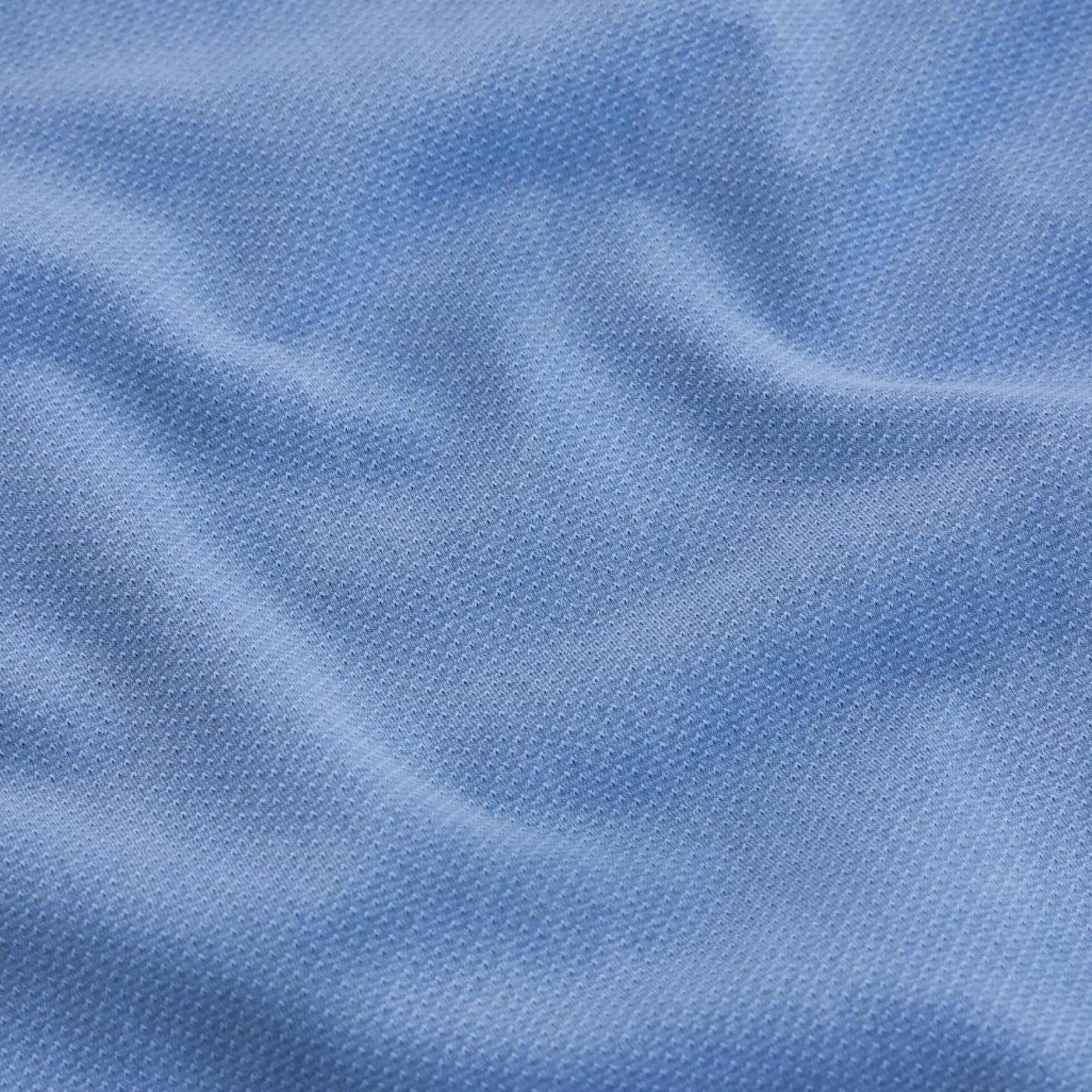 Stretch Polo Piqué Blue