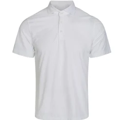 Stretch Polo Piqué White