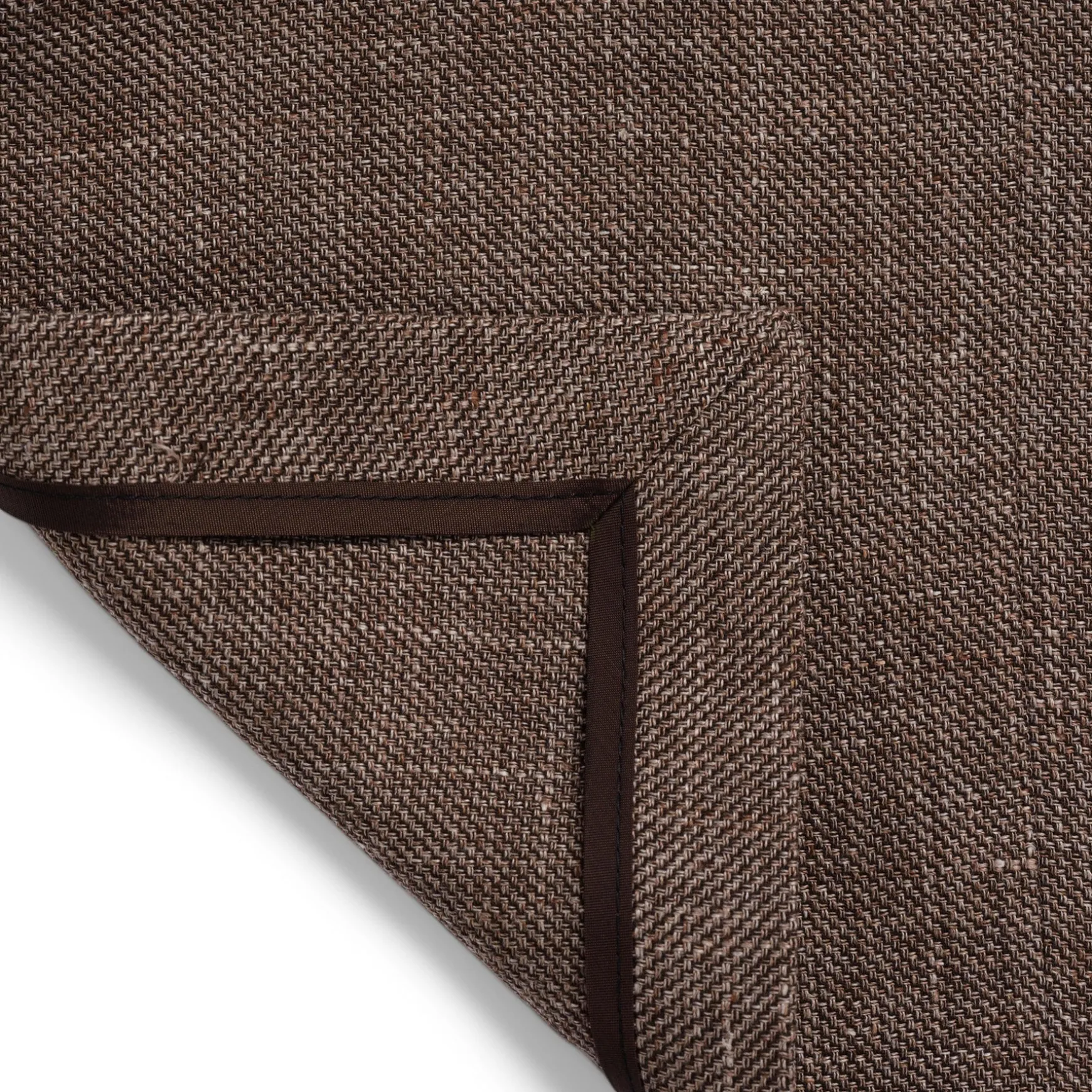 Tagliatore Structured Linen/Wool Blazer Brun