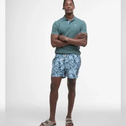 Tartan Pique Polo Vintage Teal