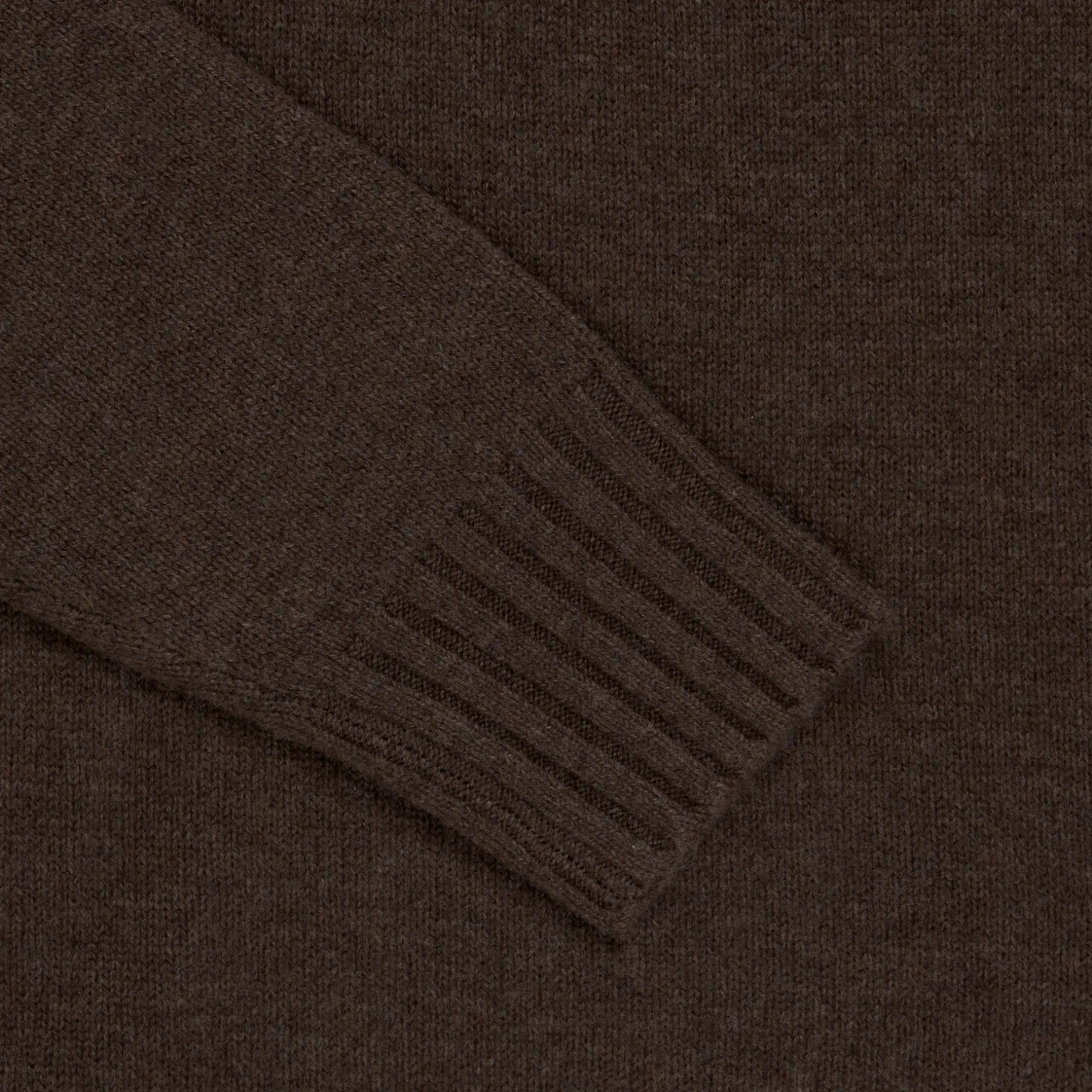 Trani Wool/Cashmere Turtleneck Coffee