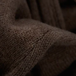 Trani Wool/Cashmere Turtleneck Coffee