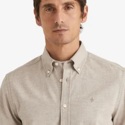 Watts Flannel Shirt Khaki