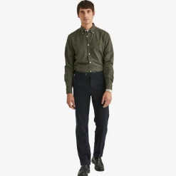 Watts Flannel Shirt Olive