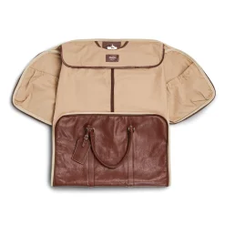Weekend Suit Bag Lt Brown