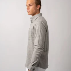 Wool Overshirt Light Grey
