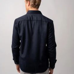 Wool Overshirt Navy