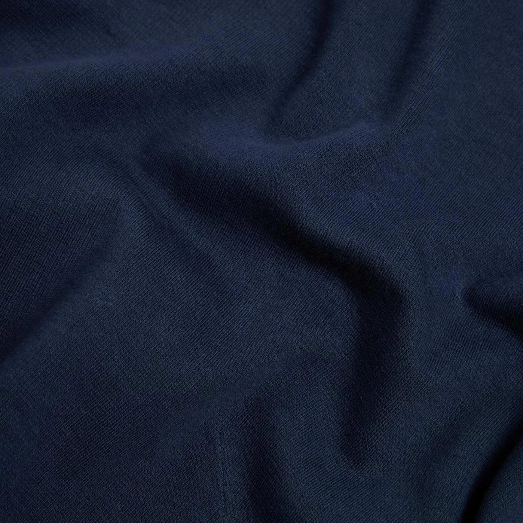 Zip Polo Long Sleeve Navy